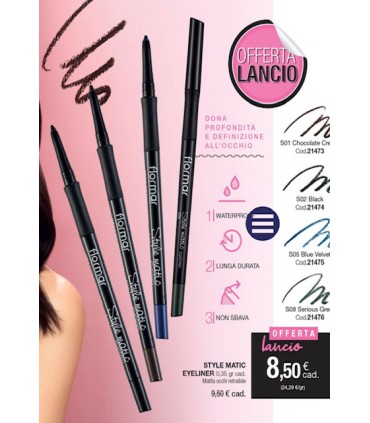 STYLE MATIC EYELINER FLORMAR| STANHOME SHOP ONLINE