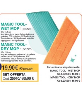 Magic Tool Wet Mop + Dry Mop |Stanhome Shop Online