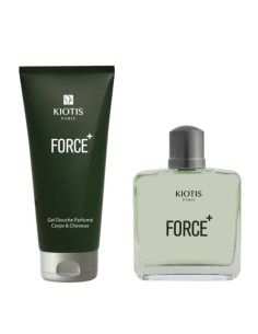 Eau de Parfume FORCE+ body and hair shower gel KIOTIS | Stanhome Shop Online