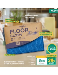 Microfiber FLOOR CLOTH 40X60 special for floors| Stanhome Shop Online