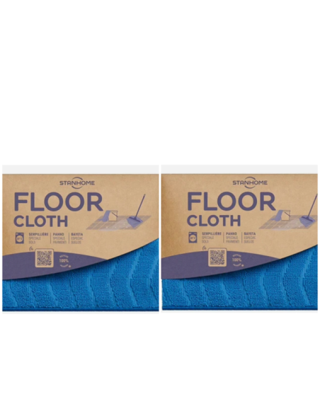 Set 2 x Microfiber FLOOR CLOTH 40X60| Stanhome Shop Online