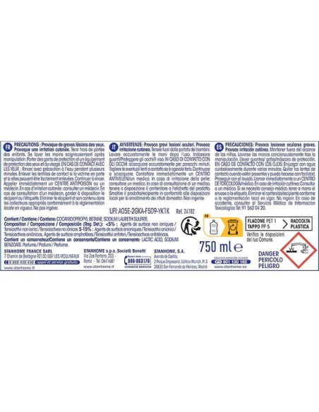 Degreaser Mandarin and Thyme 750ml |Stanhome Shop Online