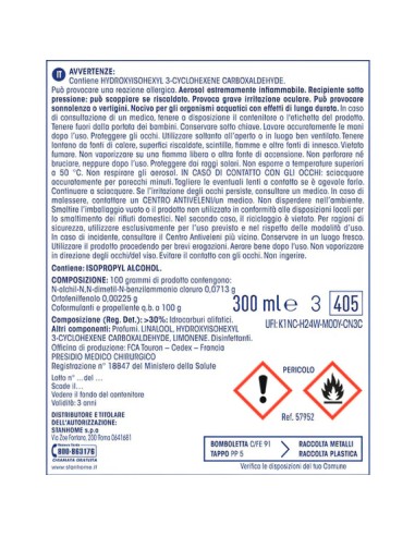 Dry Spray Disinfectant 300ml| Stanhome Shop Online