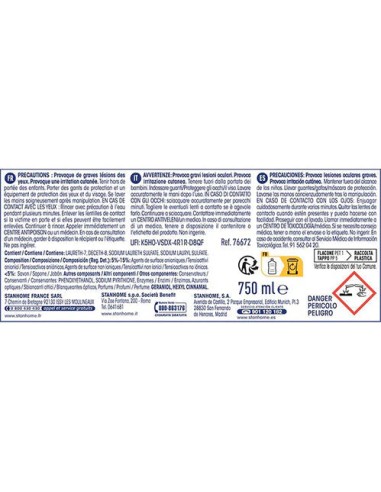 Modern Wash Detergent for Synthetic Fibres 750 ml|Stanhome Shop Online