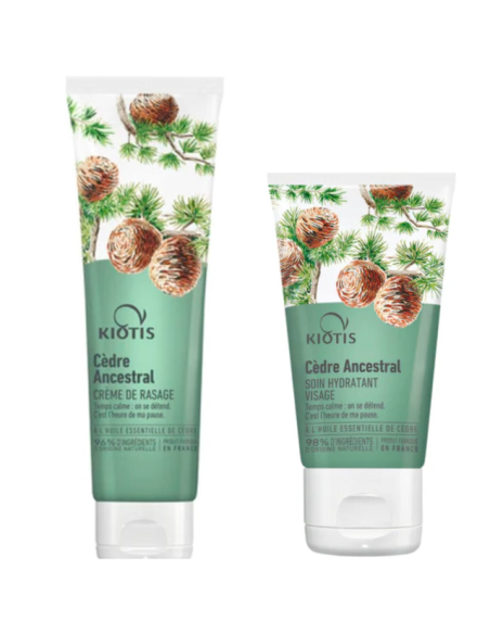 Set Kiotis Cedar Shaving & Facial Hydration |Stanhome Shop Online