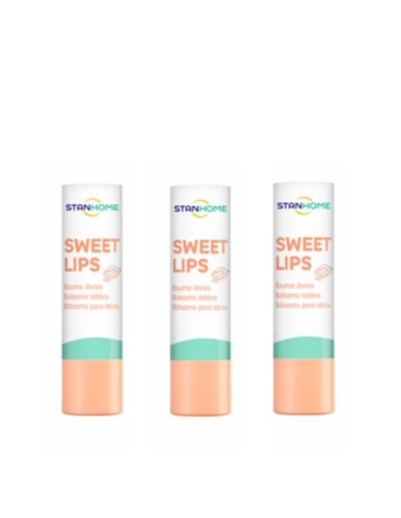 Set x 3 Sweet Lips Lip Balm |Stanhome Shop Online