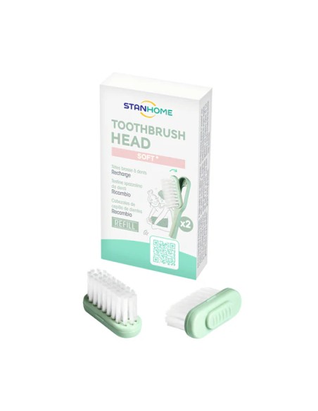 Soft Bristle Toothbrush Replacement Heads | Stanhome Shop Online