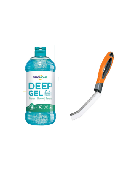 Deep Gel Bathroom Cleaner + Joints Brush Set | Stanhome Shop Online