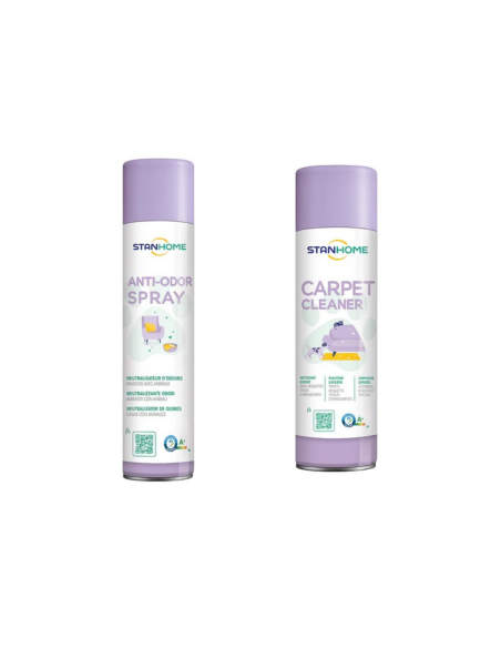 Set of Anti-Odor Spray 250ml and Carpet Cleaner 500ml | Stanhome Shop Online