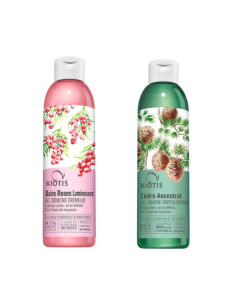Set of 2 Shower Gel Cedar + Luminous Pink Barries| Stanhome Shop Online